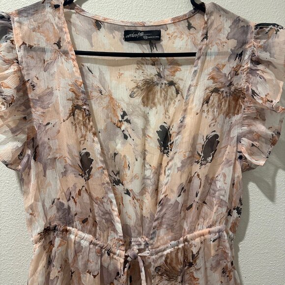 🎀Floral Ruffle Kimono - Picture 6 of 6